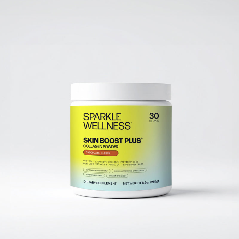 Sparkle Wellness Skin Boost Plus Dietary Supplement Lavender Chocolate / 30-serve