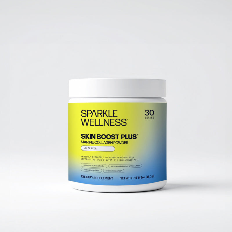 Sparkle Wellness Skin Boost Plus Marine Dietary Supplement Lavender No Flavor / 30 serves
