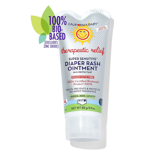California Baby (No Fragrance) Super Sensitive™ Diaper Rash Ointment Diaper White Smoke 2.9oz/82g