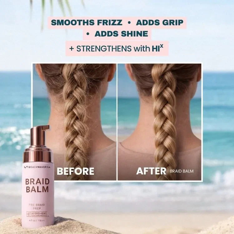The Beachwaver Co. Braid Balm Pre-Braid Prep Hair Care Alice Blue