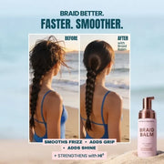 The Beachwaver Co. Braid Balm Pre-Braid Prep Hair Care Light Gray