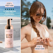The Beachwaver Co. Braid Balm Pre-Braid Prep Hair Care Wheat