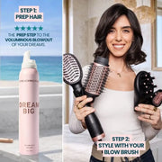 The Beachwaver Co. Dream Big Volumizing Mousse Styler Lavender Full Size (7oz),Travel Size (1.3oz)