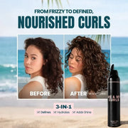 The Beachwaver Co. Me & My Curls Creamy Curl Mousse Hair Care Alice Blue Full Size (7oz),Travel Size (1.3oz)