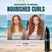 The Beachwaver Co. Me & My Curls Creamy Curl Mousse Hair Care Alice Blue Full Size (7oz),Travel Size (1.3oz)