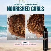 The Beachwaver Co. Me & My Curls Creamy Curl Mousse Hair Care Alice Blue Full Size (7oz),Travel Size (1.3oz)