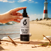Tribal Chimp Sea Salt Spray Hair Styling Products Peach Puff Sea Salt Spray,Sea Salt Spray + Matte Paste,Max Volume - Styling Kit