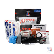 True Rescue STB Kit - Mylar Bleeding Control Kit Light Gray Premium (C-A-T® Gen 7) With NuStat 4x4