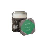 Rosy Rings Accent Tin Candle - Forest Signature Tin Candle Dim Gray