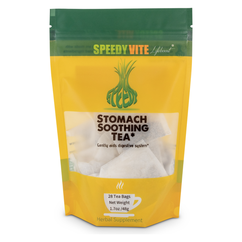 SpeedyVite® Stomach Soothing Tea – Digestive Support | SpeedyVite - FREE SHIPPING Tea Dark Slate Gray 28 Teabags