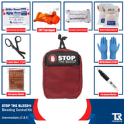 True Rescue STOP THE BLEED Kit Bleeding Control Kit Dark Slate Gray Intermediate (C-A-T® Gen 7) / Orange