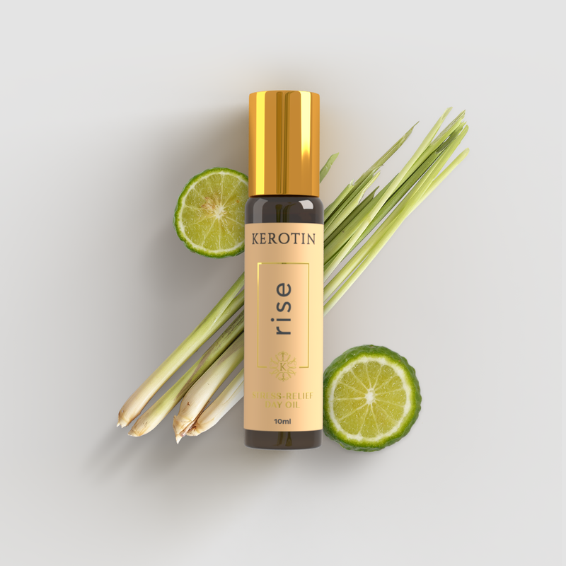 Kerotin Rise & Rest Stress-Relief Oils Light Gray Rise & Rest (20% OFF),Rise,Rest