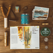 Good & Well Supply Co Saguaro National Park Candle Candles Dark Olive Green Half Pint / 8oz / Cotton Wick,Pint / 14oz / Cotton Wick