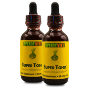 SpeedyVite® Super Tonic (2 fl oz) | Herbal Liquid to Support Immune Function* | SpeedyVite® - FREE SHIPPING Drops Black 2 x 2 fl oz *VALUE PACK*