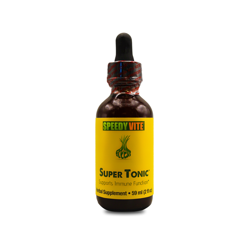SpeedyVite® Super Tonic (2 fl oz) | Herbal Liquid to Support Immune Function* | SpeedyVite® - FREE SHIPPING Drops Black 2 fl oz,CASE OF 6x 2oz Drops