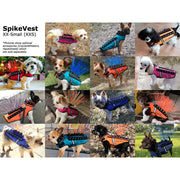 CoyoteVest SpikeVest Vest White Smoke Mini / Red,Mini / Yellow,Mini / Neon Pink,Mini / Turquoise,Mini / Royal Blue,Mini / Texas Tan,Mini / Fluorescent Orange,Extra Small / Red,Extra Small / Yellow,Extra Small / Neon Pink,Extra Small / Turquoise,Extra Small / Royal Blue,Extra Small / Texas Tan