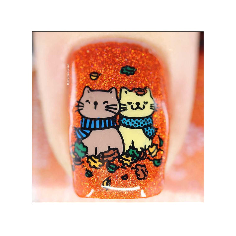 UberChic Beauty Sweater Weather Stamping Plate Tan