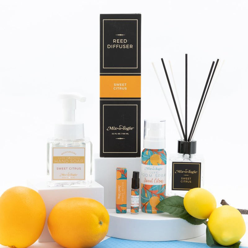 MIXOLOGIE Mixologie Sweet Citrus Home Products White Smoke Luxe Room Spray,Reed Diffuser