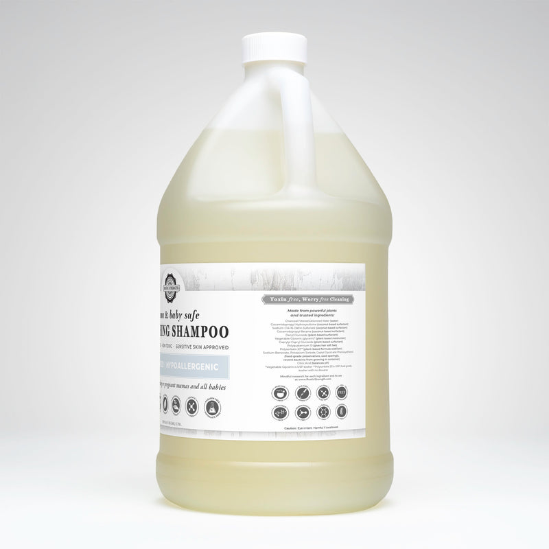 Rustic Strength Soothing Shampoo | Mama + Baby Safe Shampoo Lavender 16 oz Plastic,Half Gallon Plastic,Half Gallon Glass,Gallon Plastic,Gallon Glass,5 Gallon Eco Jug with Spout,5 Gallon Eco Jug with Pump