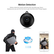 SmartPursue™ Mini WiFi Indoor Security Camera Mini Camera White Smoke With 16G Card,With 32G Card,With 64G Card,With 128G Card,ONLY Camera