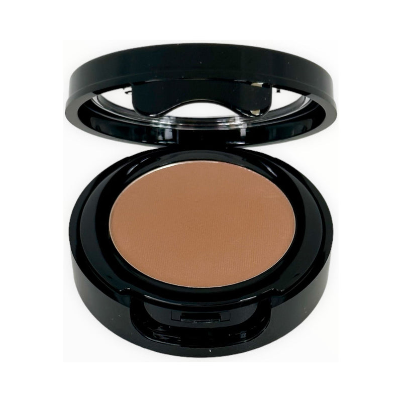 Sydoni Skincare and Beauty SYDONI SAFARI POWDER BLUSH – Light Muted Brown, Natural Flush, Buildable, Flattering on All Skin Tones.5g/1 oz. CHEEK BLUSH Black