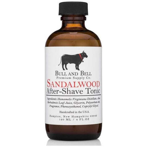 Murphy and McNeil Sandalwood Aftershave Tonic - by Bull and Bell Premium Supply Co. Aftershave Splash Light Gray