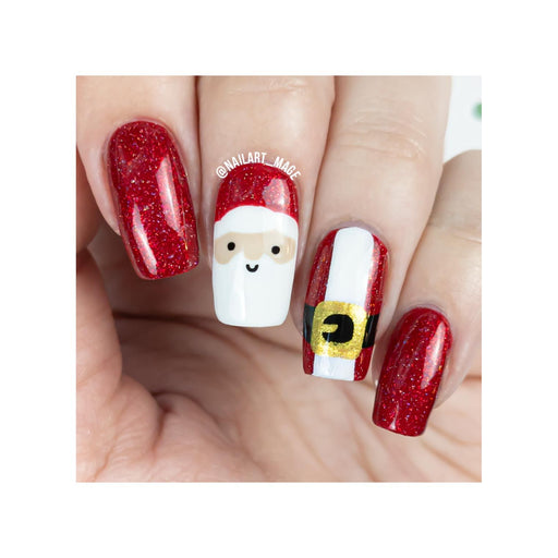 UberChic Beauty It's A Season Of Joy Stamping Plate Gray