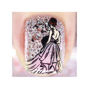 UberChic Beauty Elements of Love Stamping Plate Thistle