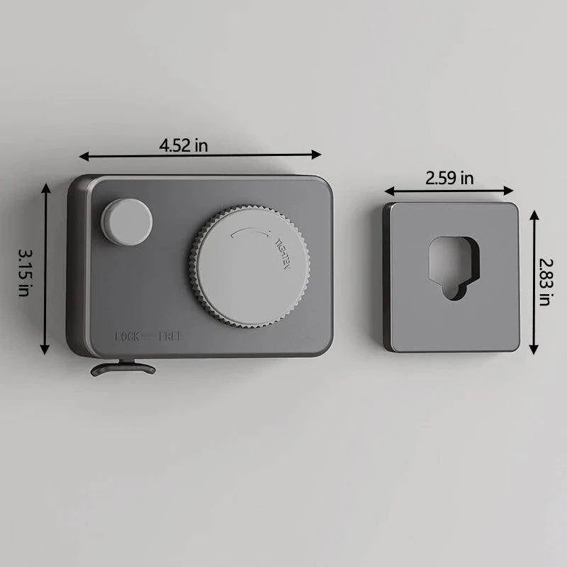 SmartPursue™ Invisible Retractable Clothesline Home Tools Light Slate Gray Grey  4.2M Rope
