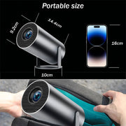 SmartPursue™ Portable 4K Projector - Home Cinema Outdoor Projetor Video Projector Black Gray / US,Gray / EU,Gray / UK,White / US,White / EU,White / UK