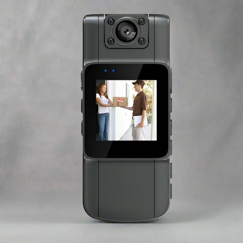 SmartPursue™ 1080P Body Camera with Night Vision Mini Camera Dark Gray New version / Without TF Card
