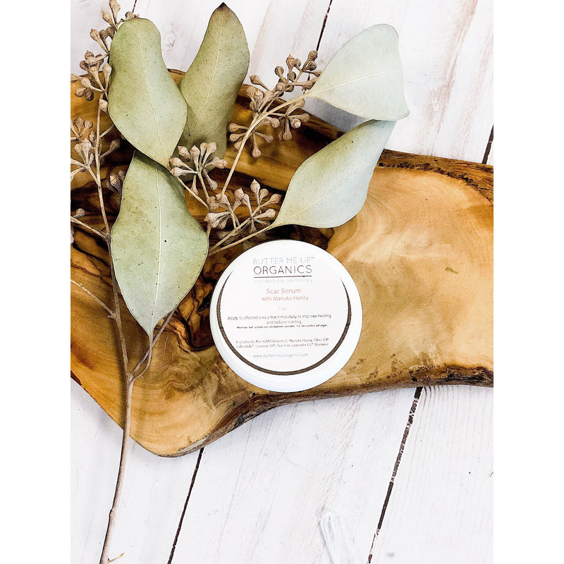 Butter Me Up Organics Scar Serum Body Antique White