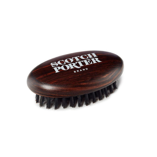 Scotch Porter Boar Bristle Beard & Hair Brush Brush White Smoke