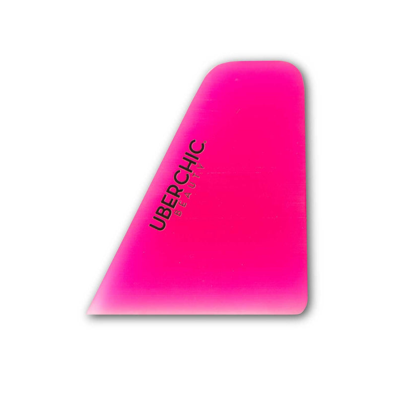 UberChic Beauty The Ultimate Pink Scraper Tool Deep Pink