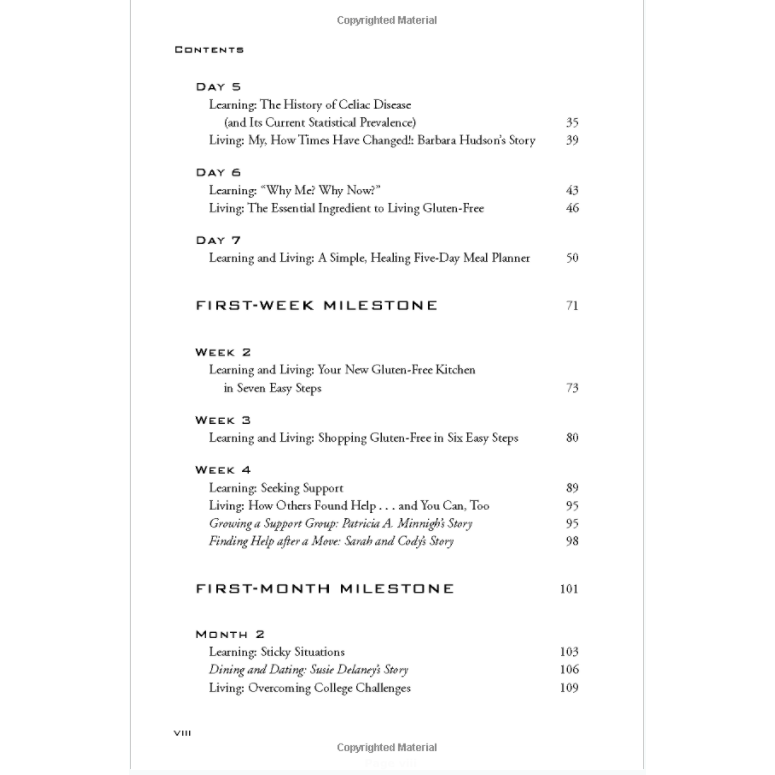 gfJules The First Year: Celiac Disease and Living Gluten Free (Print Version) White Smoke
