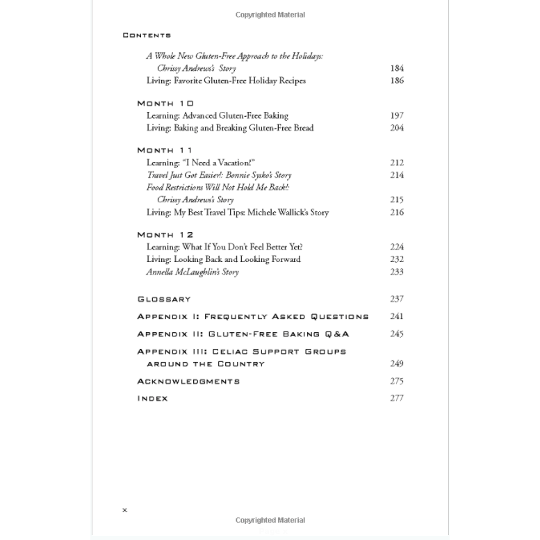 gfJules The First Year: Celiac Disease and Living Gluten Free (Print Version) White Smoke