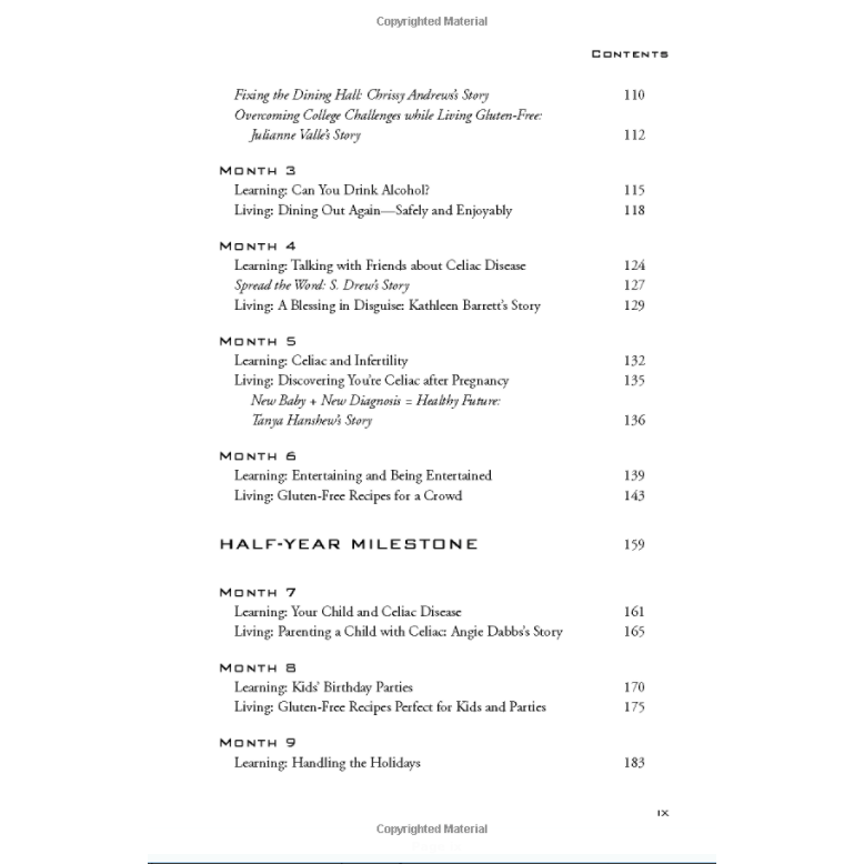 gfJules The First Year: Celiac Disease and Living Gluten Free (Print Version) White Smoke