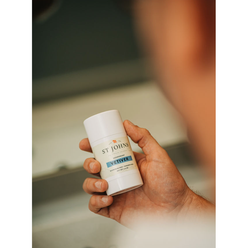 St Johns Fragrance Co LLC™ Vetiver Aluminum Free Deodorant Deodorant Sienna