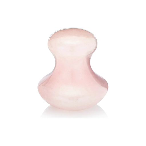 Paavani Ayurveda Rose Quartz Facial Tool | Ayurvedic Massage Stone simple Misty Rose