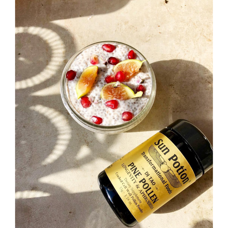 Sun Potion Mason Pine Pollen (Wildcrafted) Adaptogen Bisque 33g Jar