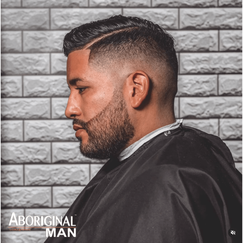 Curls & Potions Aboriginal Man Beard Oil Conditioner Dark Slate Gray