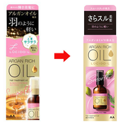 AsiaBeautyMall Mandom LUCIDO-L Hair Treatment Oil - Smooth Hair Treatment White Smoke