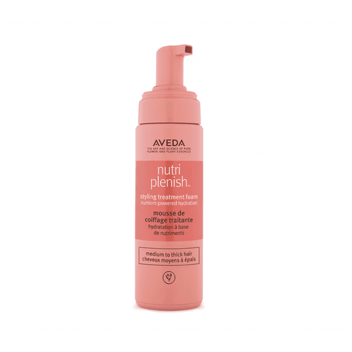 Nava Beauty Aveda Nutri Plenish Styling Treatment Foam 6.7 OZ Dark Salmon