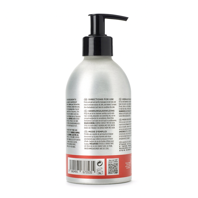 Hawkins & Brimble COM Luxury Hand Wash Eco-Refillable 10.1 fl oz Light Gray