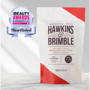 Hawkins & Brimble COM Energising Body Wash Refill Pouch 10.1 fl oz Showering Light Gray