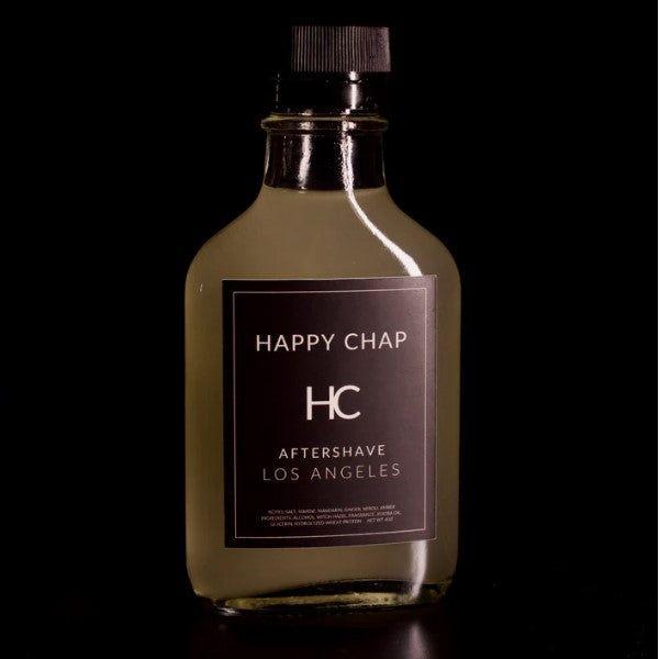 Happy Chap Happy Chap Los Angeles Shaving Collection Shaving Set Black Aftershave Splash 4oz