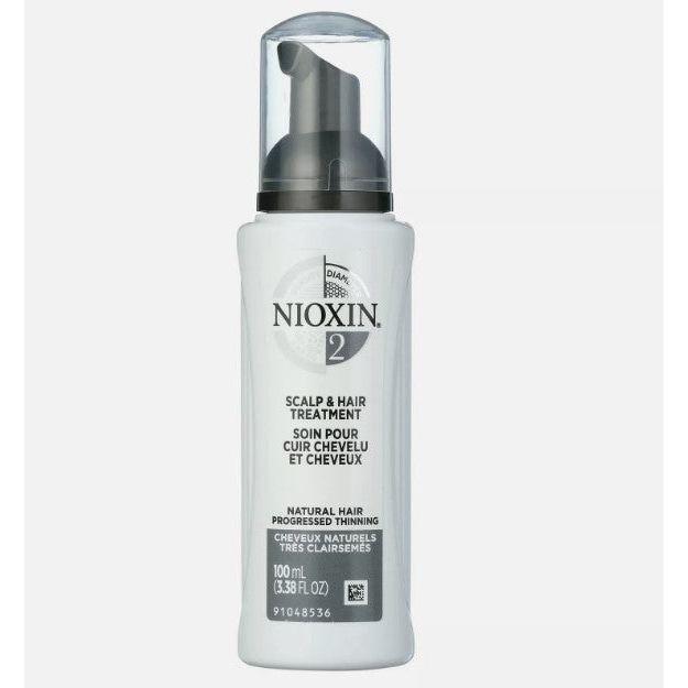 Nioxin Nioxin Diameter 2 Scalp & Hair Treatment for Natural Hair & Progressed Thinning 3.38oz Hair Treatment Light Gray
