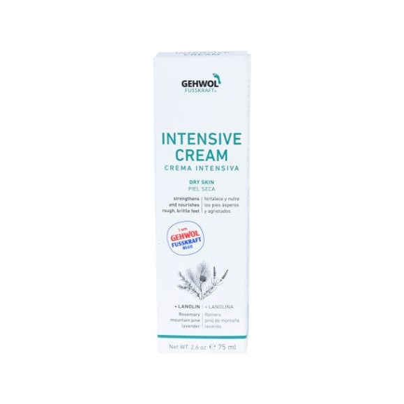 Gehwol Gehwol Fusskraft Blue Foot  Intensiva Cream for Dry Rough Skin 2.6 oz Foot Cream Alice Blue