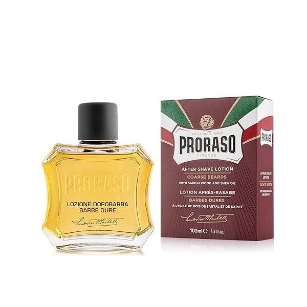 Proraso Proraso After Shave Lotion Nourishing Sandalwood & Shea Oil 3.4 Oz After Shave Lotion White Smoke