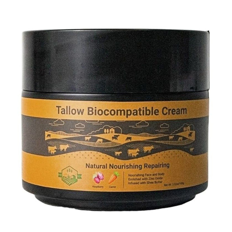 WhollyKaw WhollyKaw Tallow Biocompatible Nourishing Cream 3.52 oz Face Cream Black